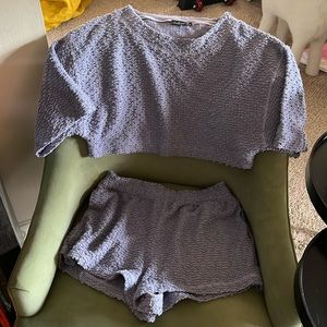 Urban Outfitters, out from under set, top size, small and shorts size medium.